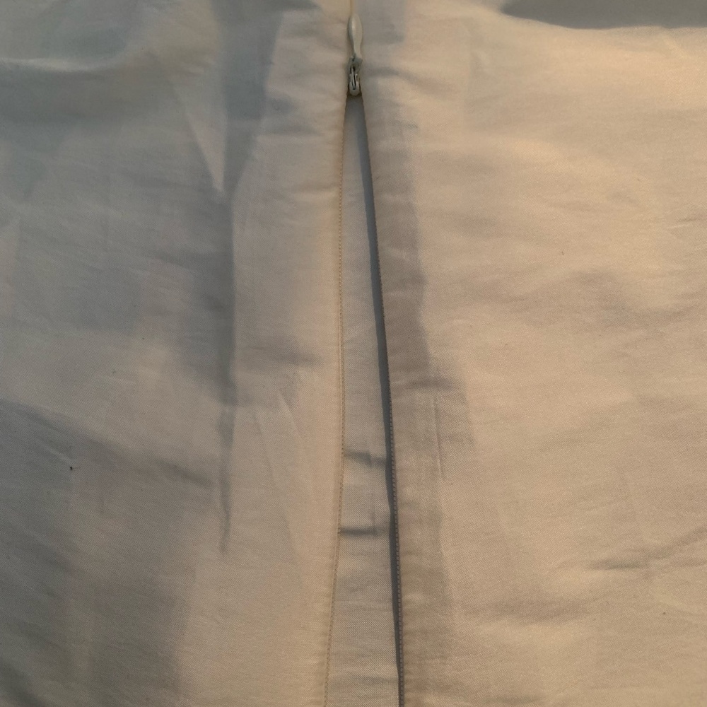 Calvin Klein Sleeveless Cream Tuxedo Tunic Top - Picture 8 of 9